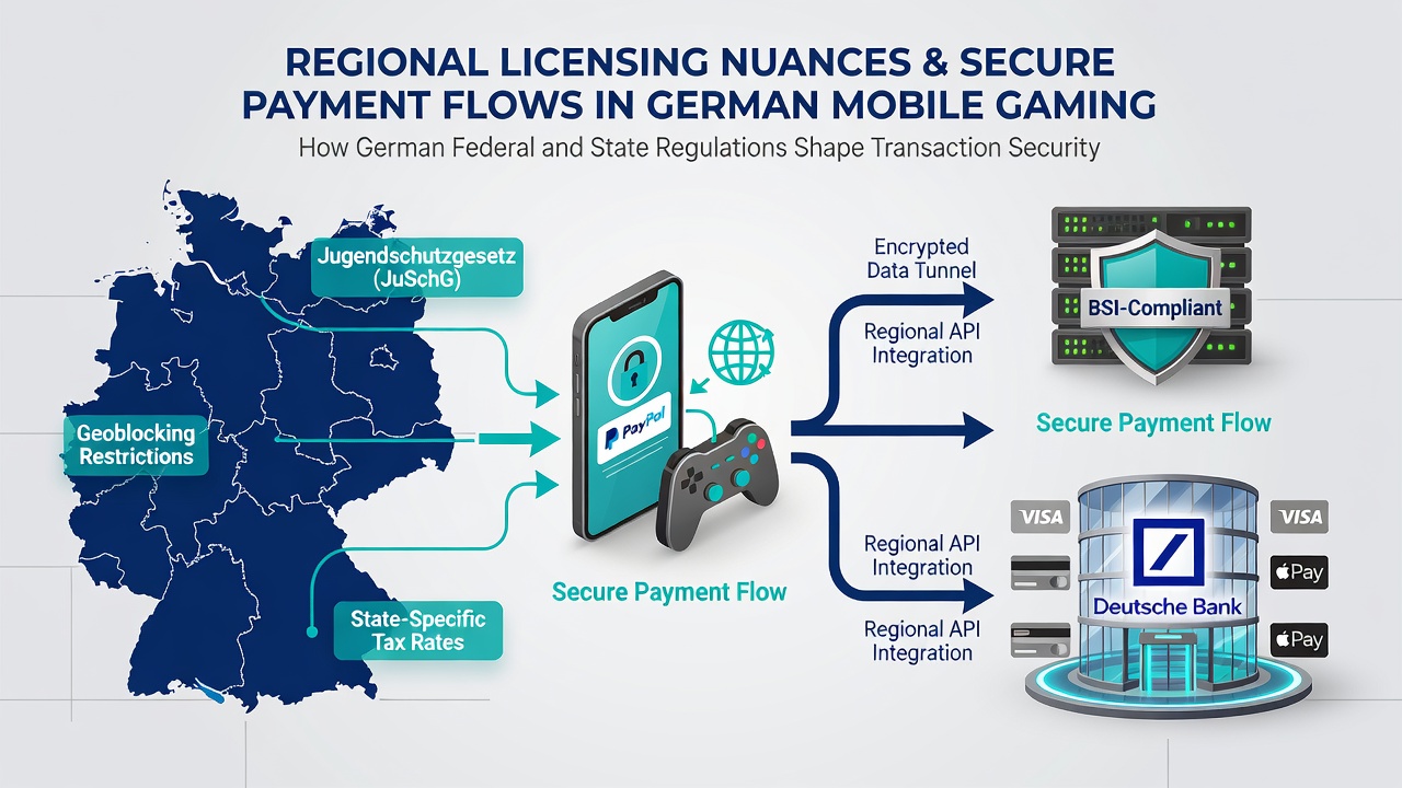 Sichere Zahlungsflüsse auf mobilen Gaming-Plattformen unter regionalen Lizenzbedingungen