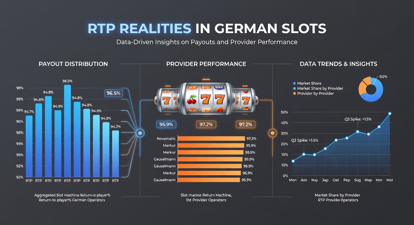 Vergleichstabelle der RTP-Leistungen führender Slot-Provider in Deutschland, mit Balkendiagrammen für NetEnt, Microgaming und andere