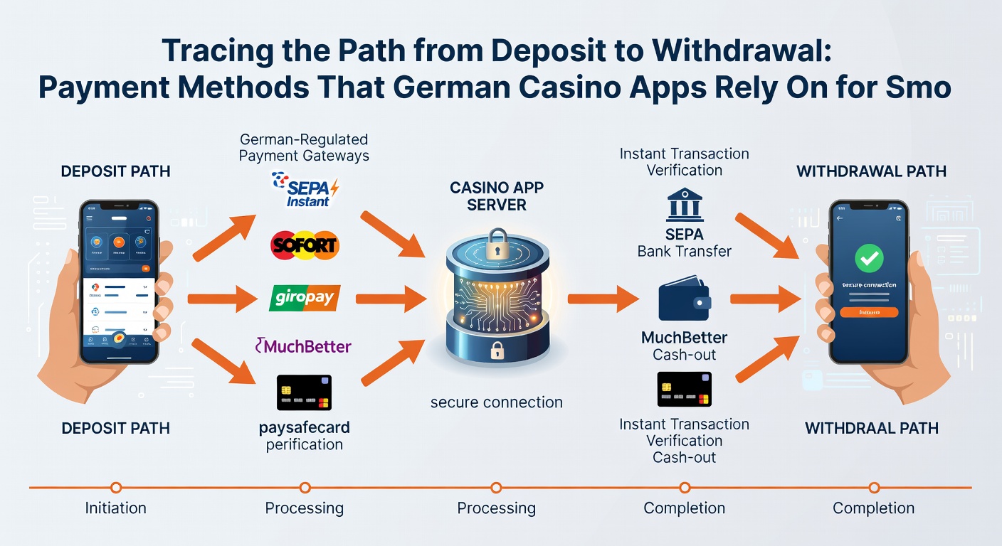 Detailansicht von Auszahlungsprozessen und Verifizierung in mobilen Casino-Anwendungen
